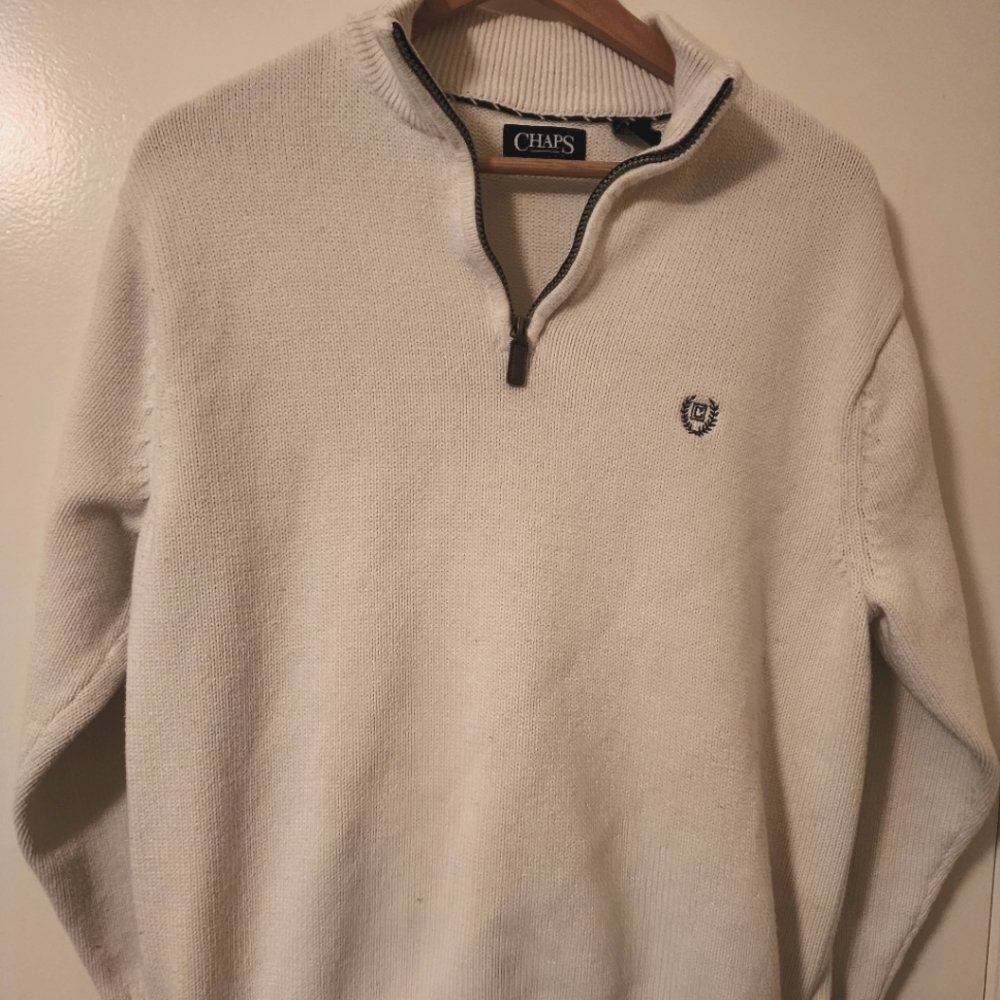 1/4 zip Chaps Sweater